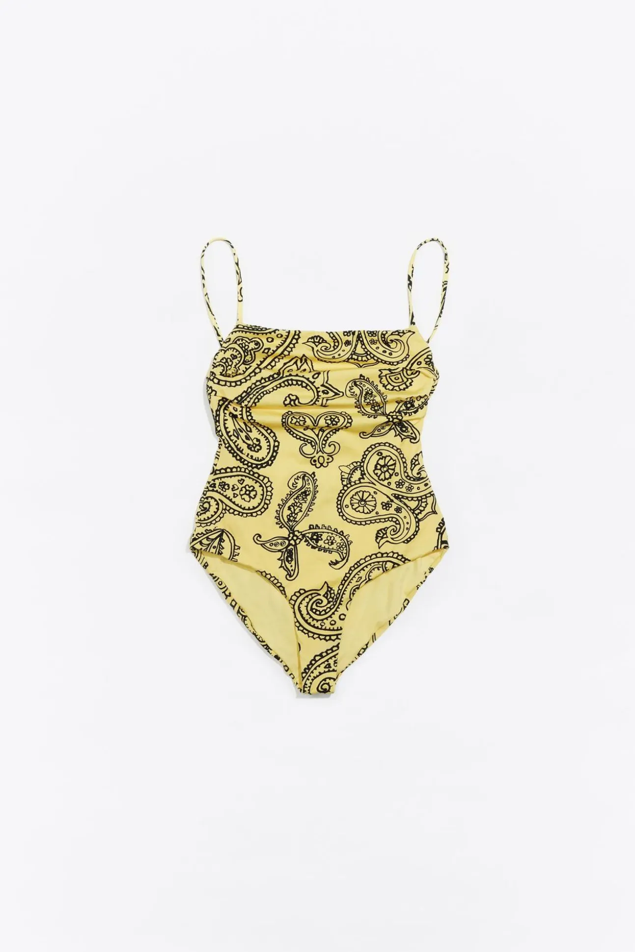 BIMBA Y LOLA Banador Paisley Amarillo<Mujer Biquinis Y Bañadores