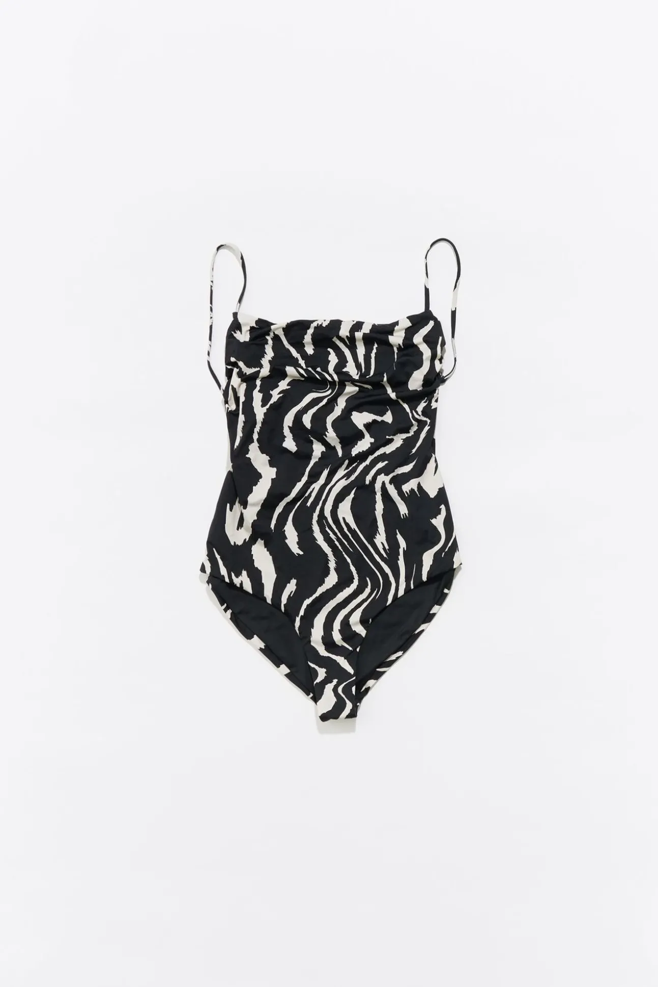 BIMBA Y LOLA Banador Print Tiger Liquid Negro<Mujer Biquinis Y Bañadores