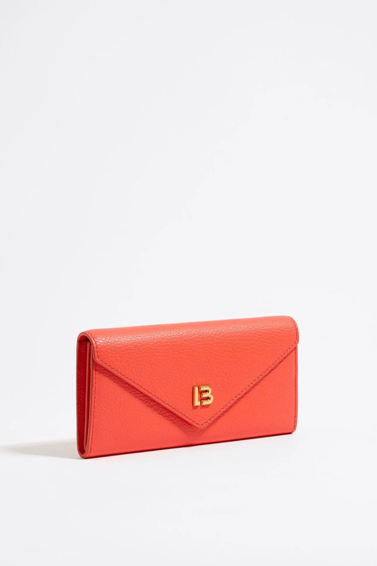 BIMBA Y LOLA Billetera Continental Piel Coral<Mujer Piel