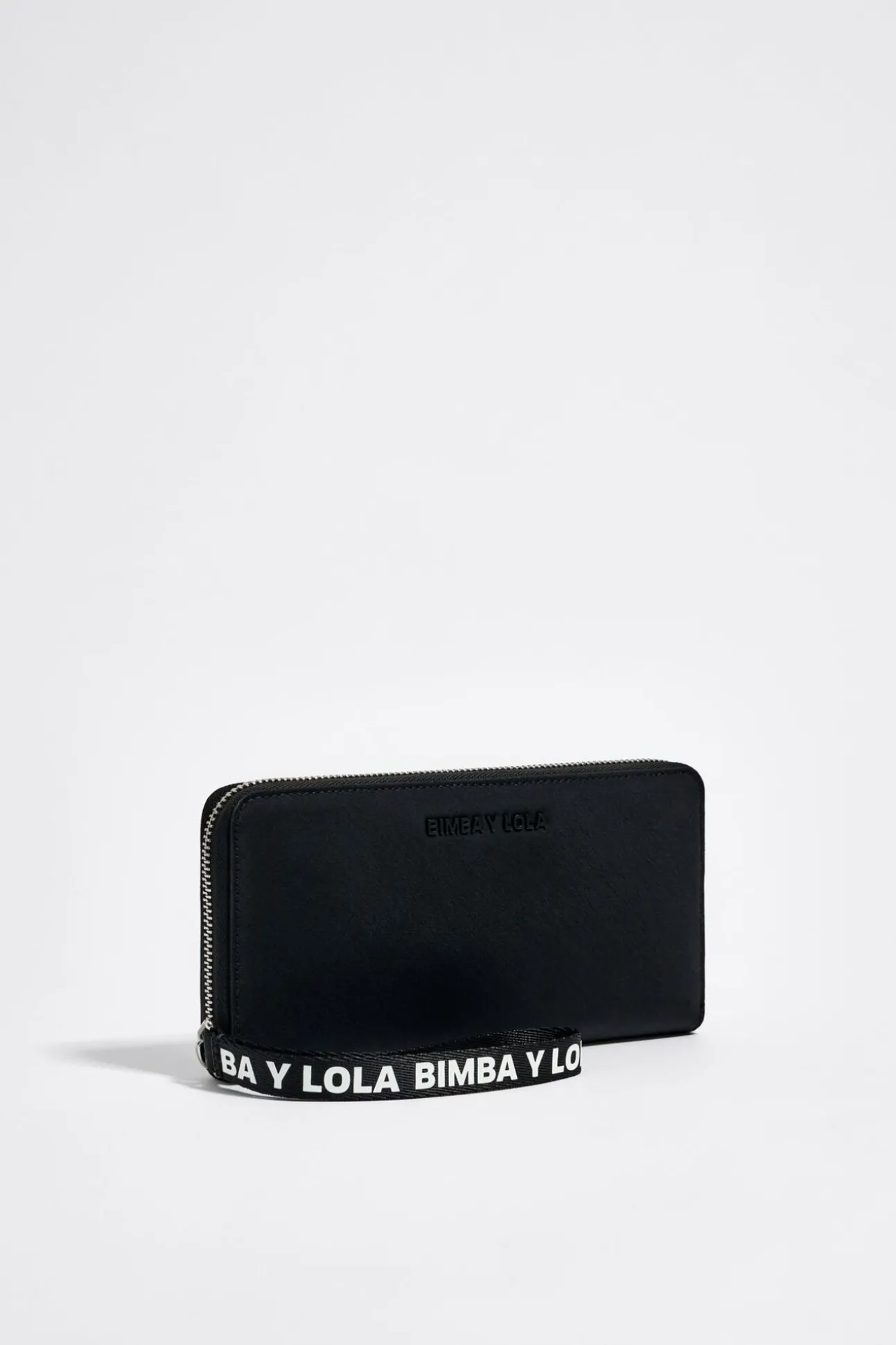 BIMBA Y LOLA Billetera Horizontal Nylon Negra<Mujer Nylon