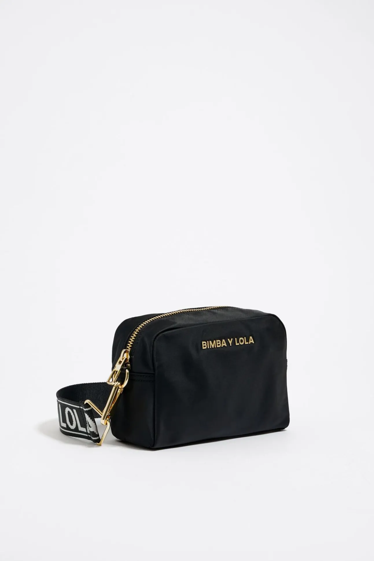 BIMBA Y LOLA Bolso Bandolera Pequeno Negro<Mujer Bolsos Nylon