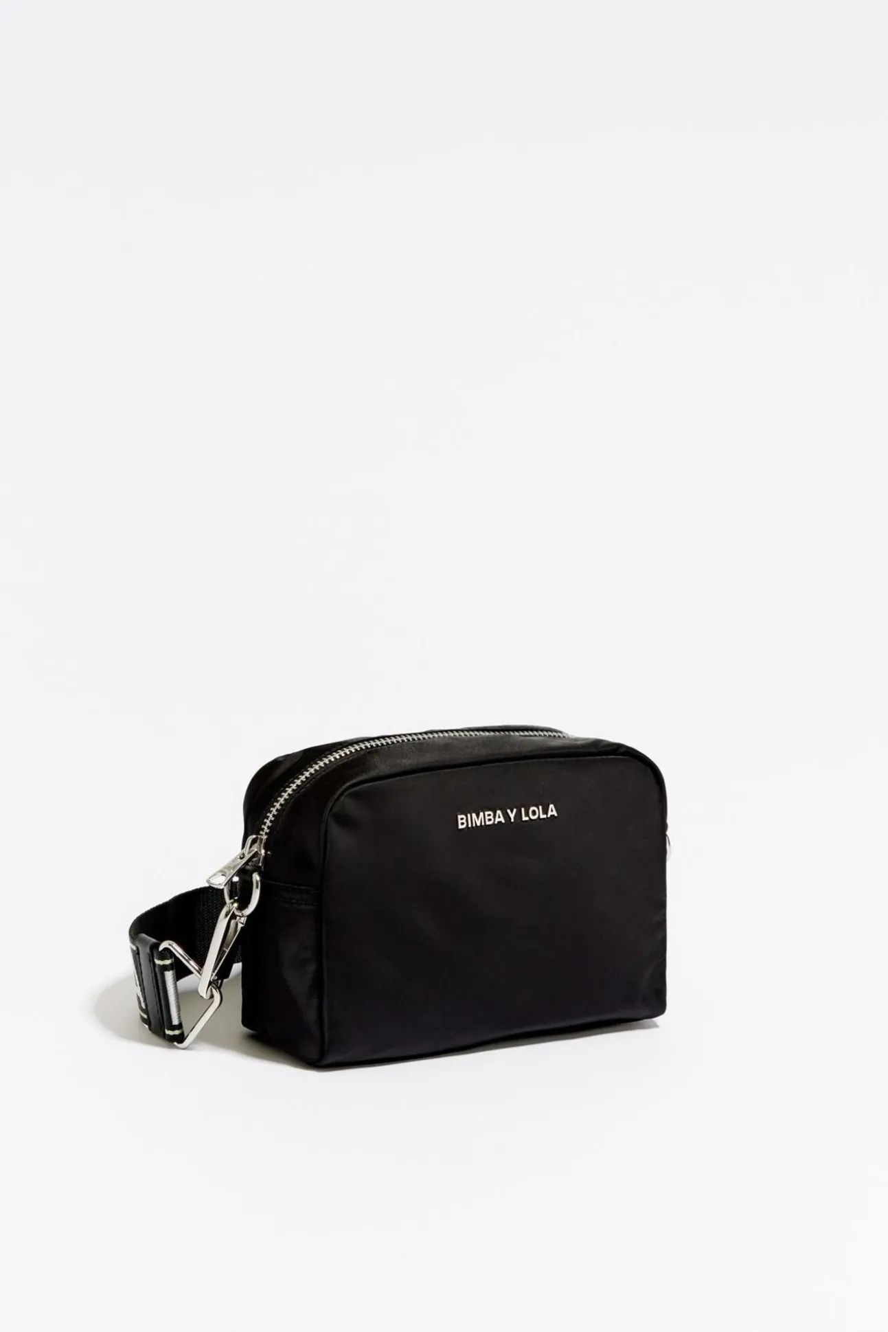 BIMBA Y LOLA Bolso Bandolera Pequeno Negro<Mujer Bolsos Nylon