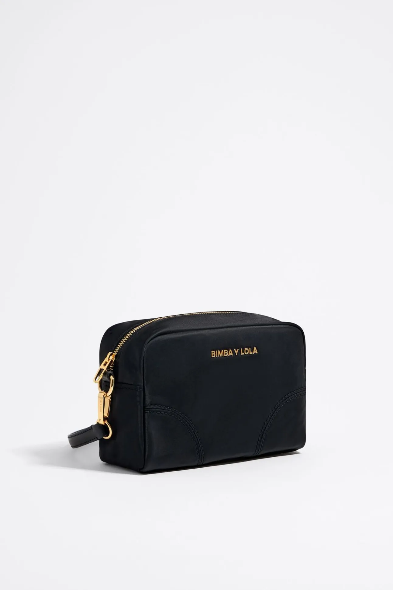 BIMBA Y LOLA Bolso Bandolera Pequeno Negro<Mujer Bolsos Nylon