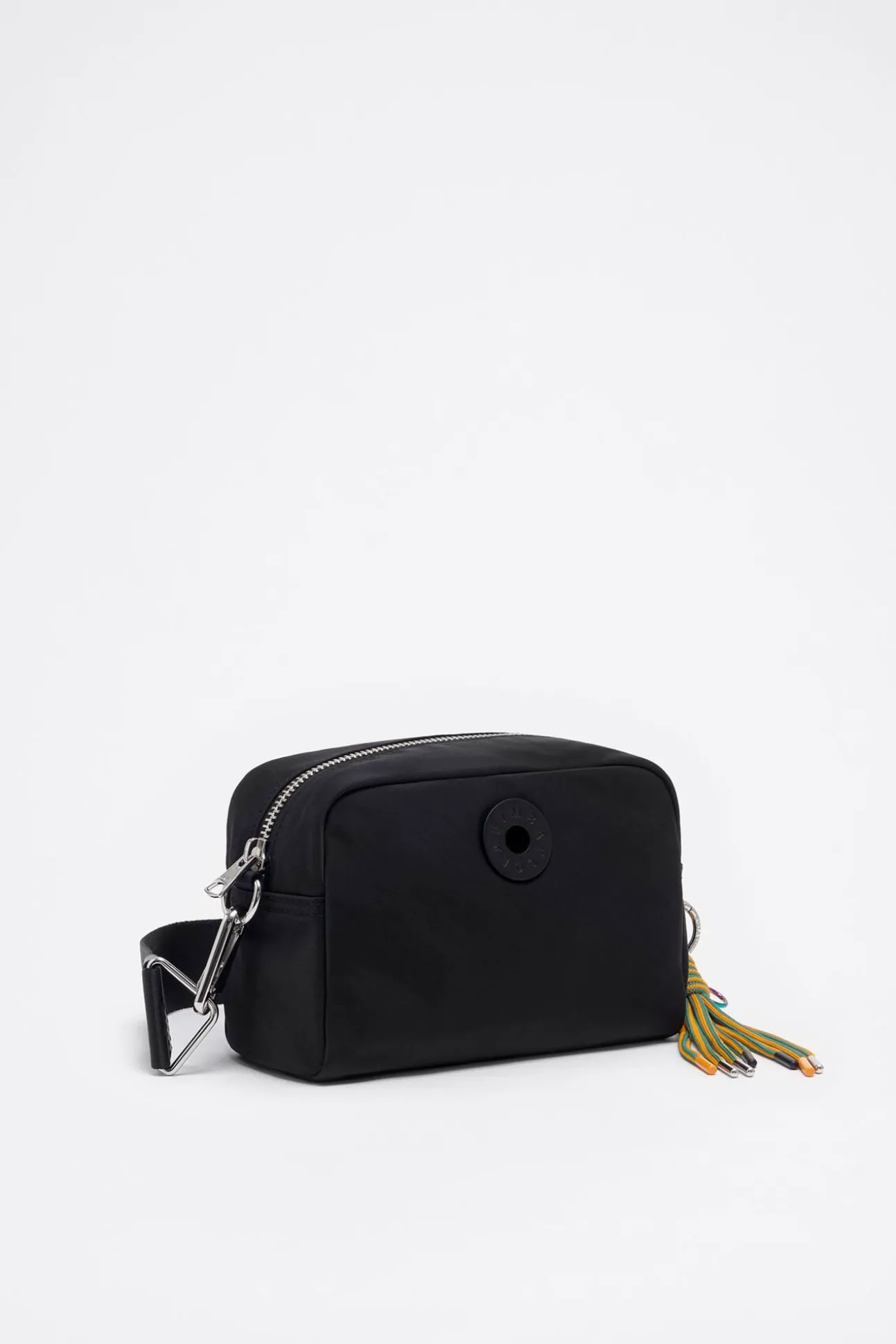 BIMBA Y LOLA Bolso Bandolera Pequeno Nylon Negro<Mujer Bolsos Nylon