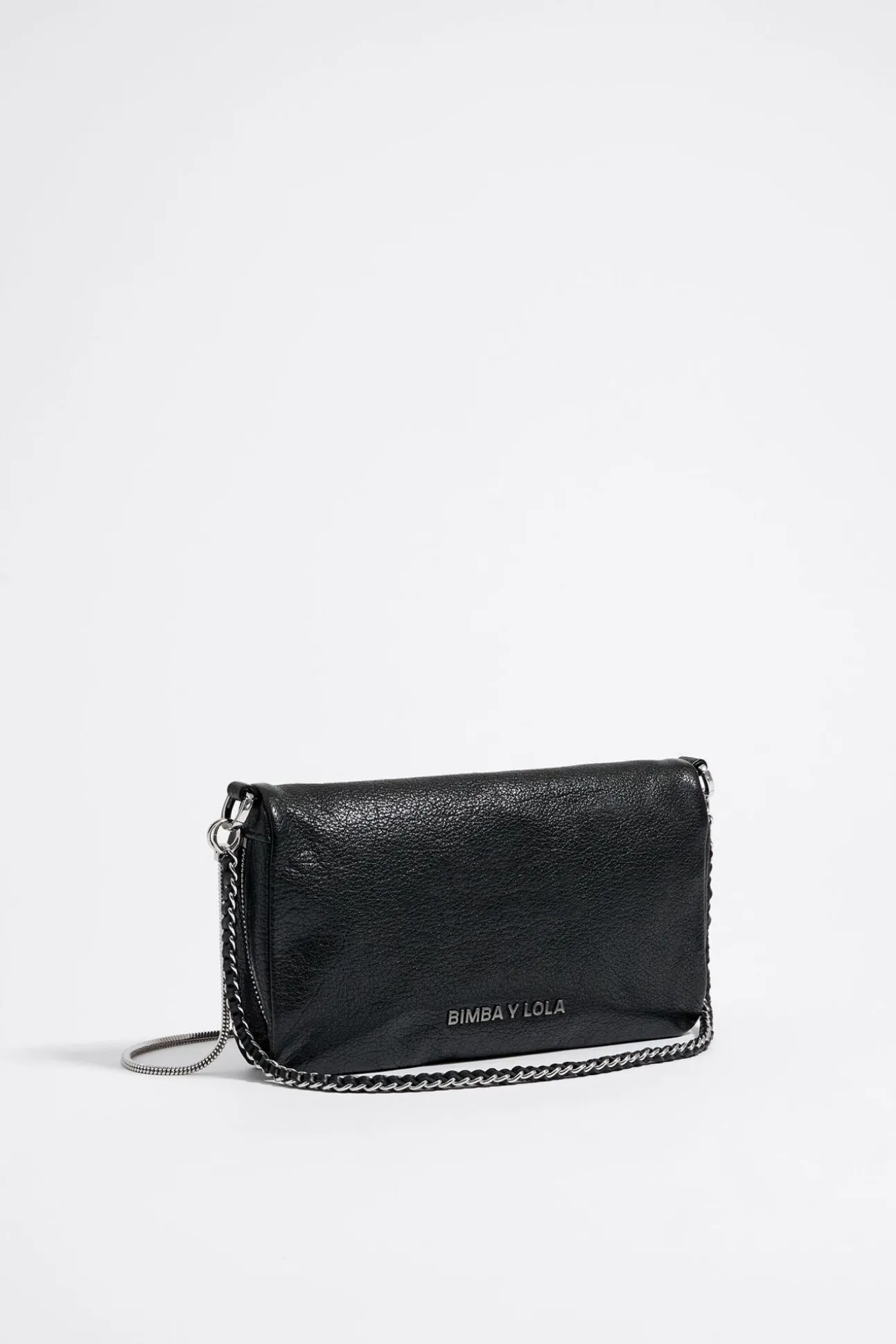 BIMBA Y LOLA Bolso Bandolera Pequeno Piel Negro<Mujer Bolsos Piel