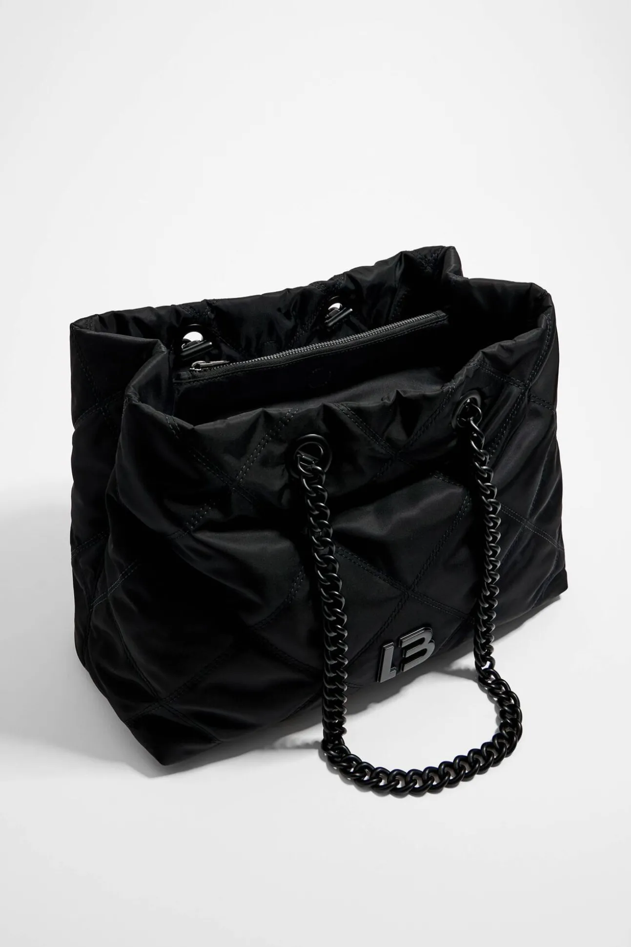 BIMBA Y LOLA Bolso Shopper Grande Negro<Mujer Bolsos Nylon