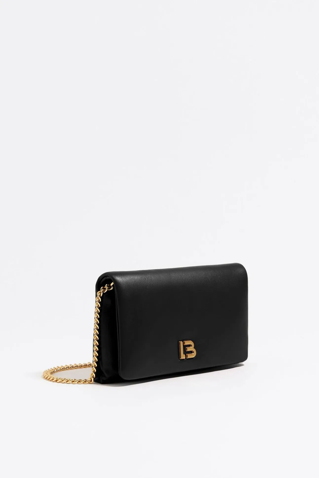 BIMBA Y LOLA Bolso Solapa Mini Piel Napa Negro<Mujer Bolsos Piel