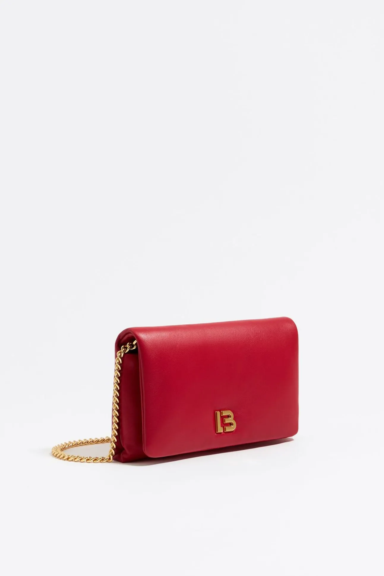 BIMBA Y LOLA Bolso Solapa Mini Piel Napa Rojo<Mujer Bolsos Piel