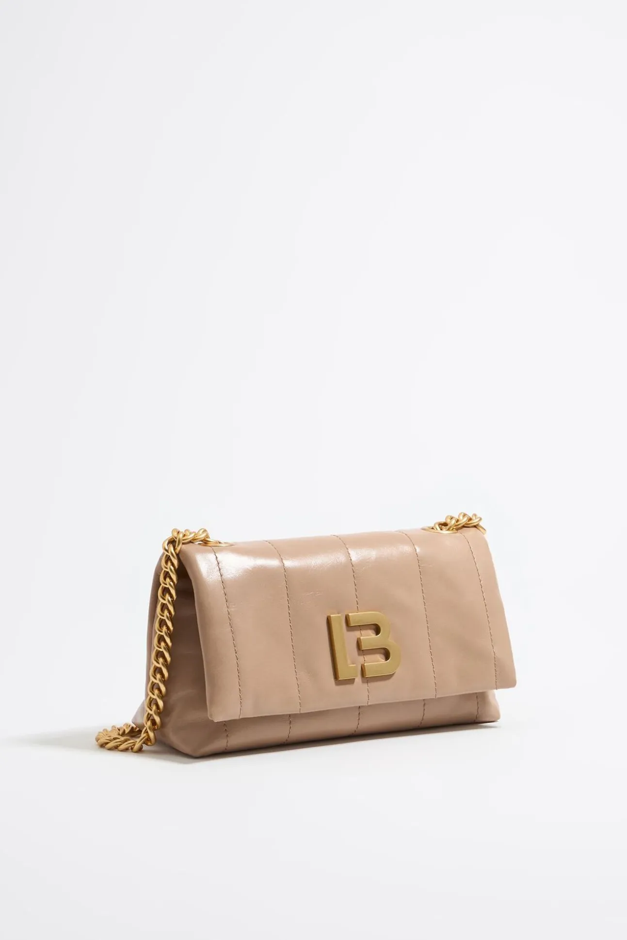 BIMBA Y LOLA Bolso Solapa Pequeno Piel Camel<Mujer Bolsos Piel