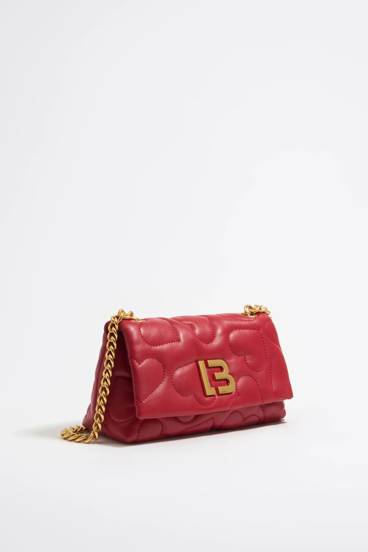 BIMBA Y LOLA Bolso Solapa Pequeno Piel Napa Rojo<Mujer Bolsos Piel