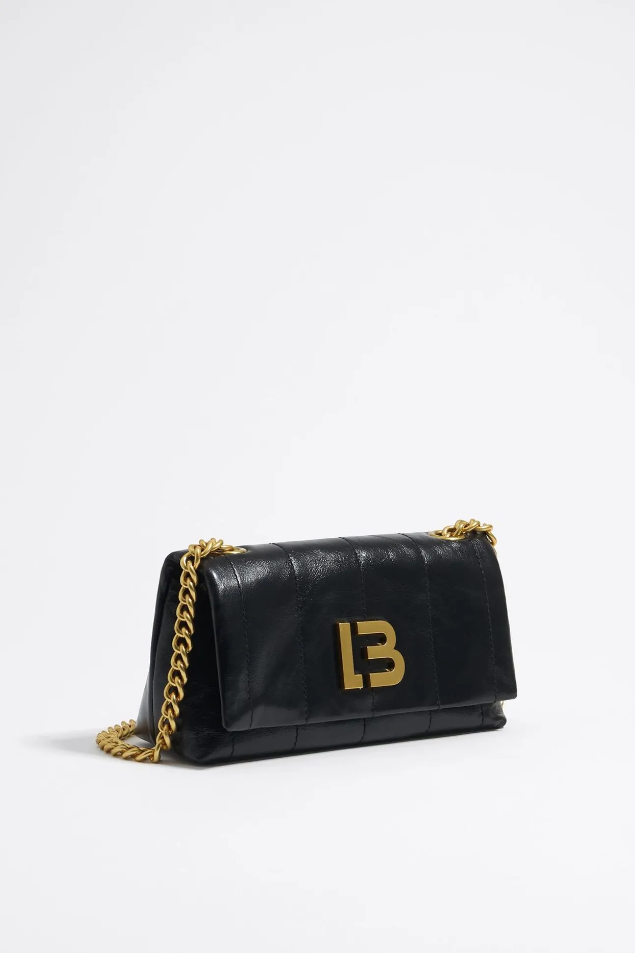 BIMBA Y LOLA Bolso Solapa Pequeno Piel Negro<Mujer Bolsos Piel