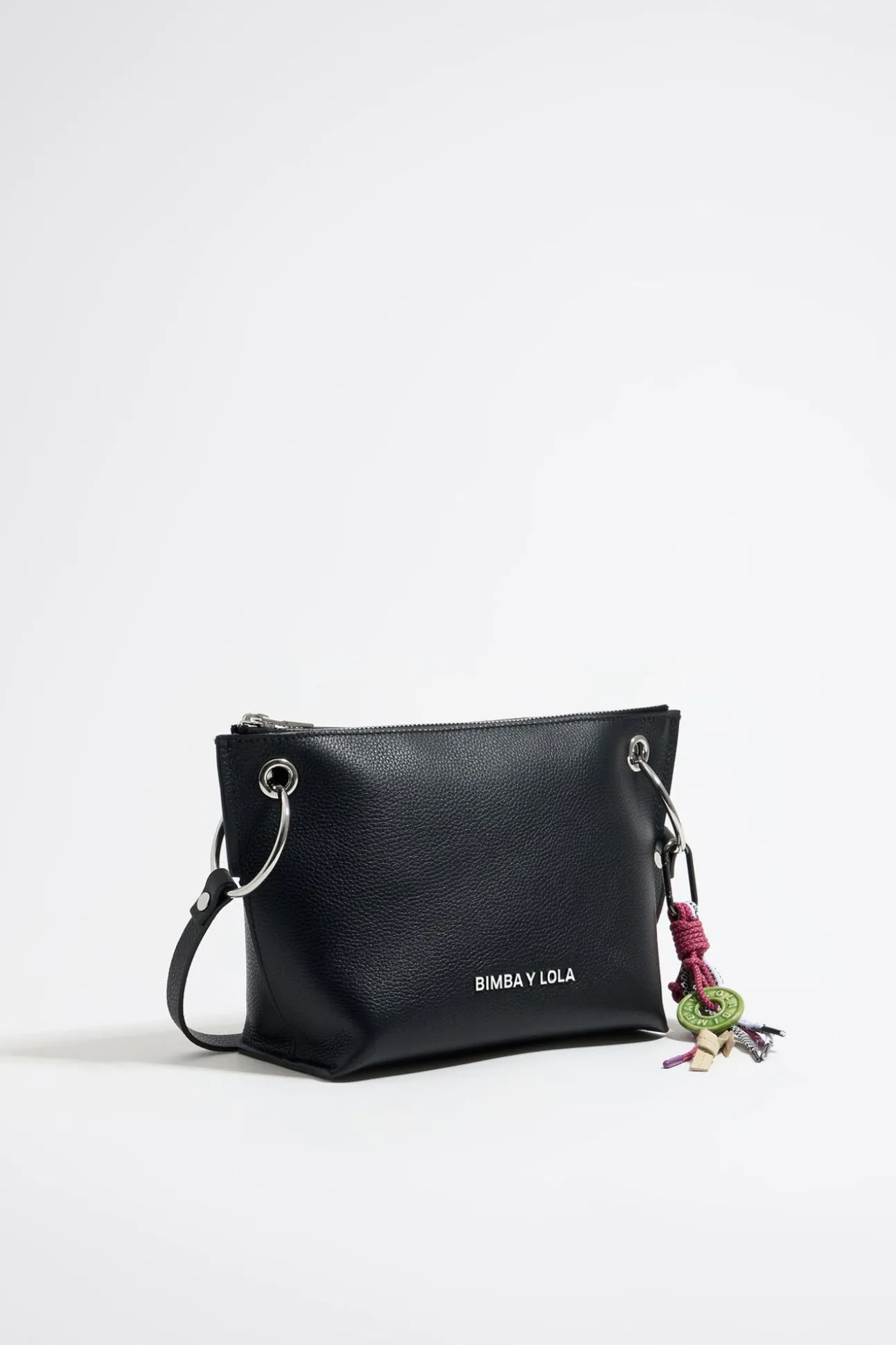 BIMBA Y LOLA Bolso Trapecio Mediano Piel Negro<Mujer Bolsos Piel