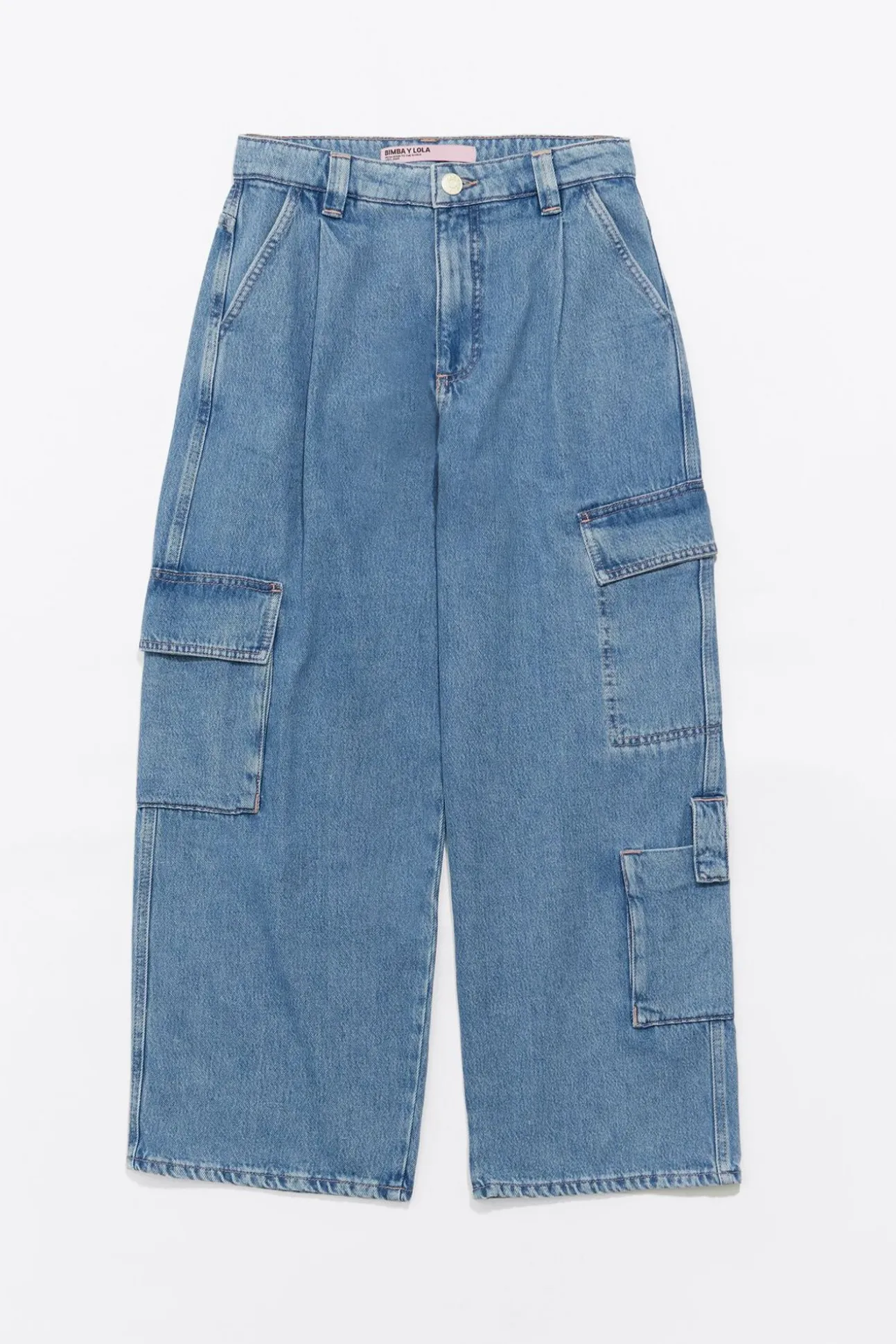 BIMBA Y LOLA Cargo - Vaquero Azul<Mujer Denim