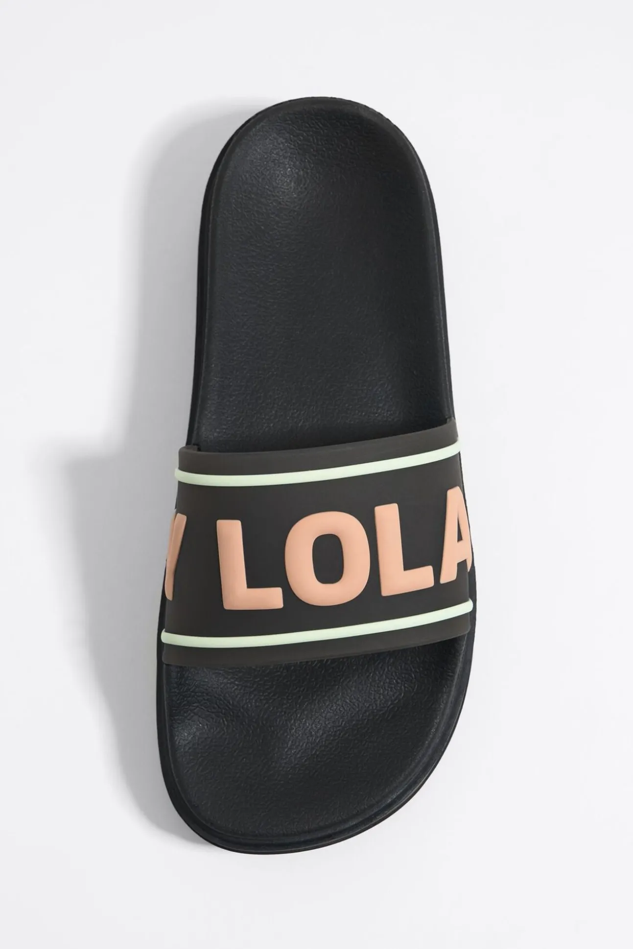 BIMBA Y LOLA Chancla Plataforma Logo Negra<Mujer Chanclas