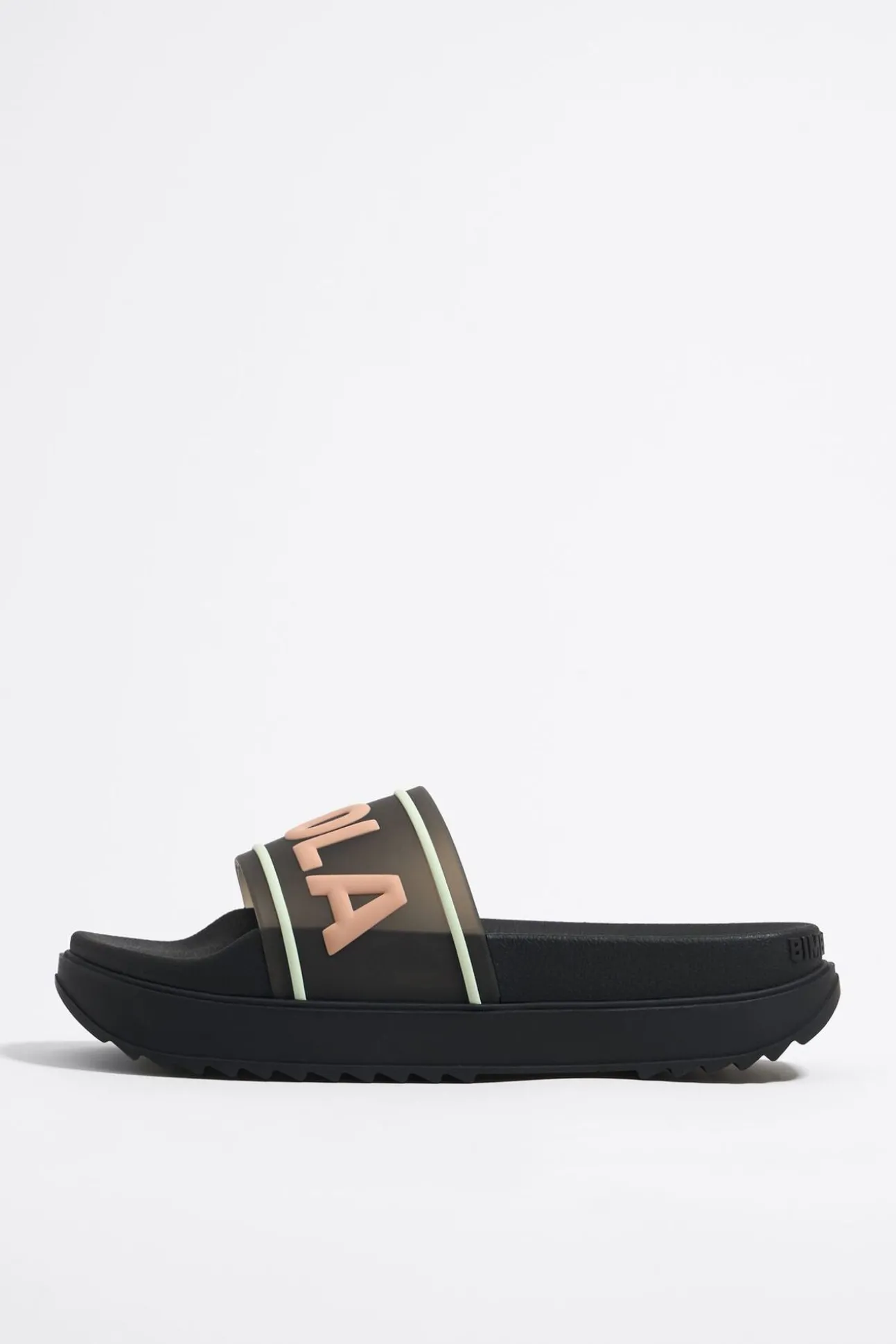 BIMBA Y LOLA Chancla Plataforma Logo Negra<Mujer Chanclas