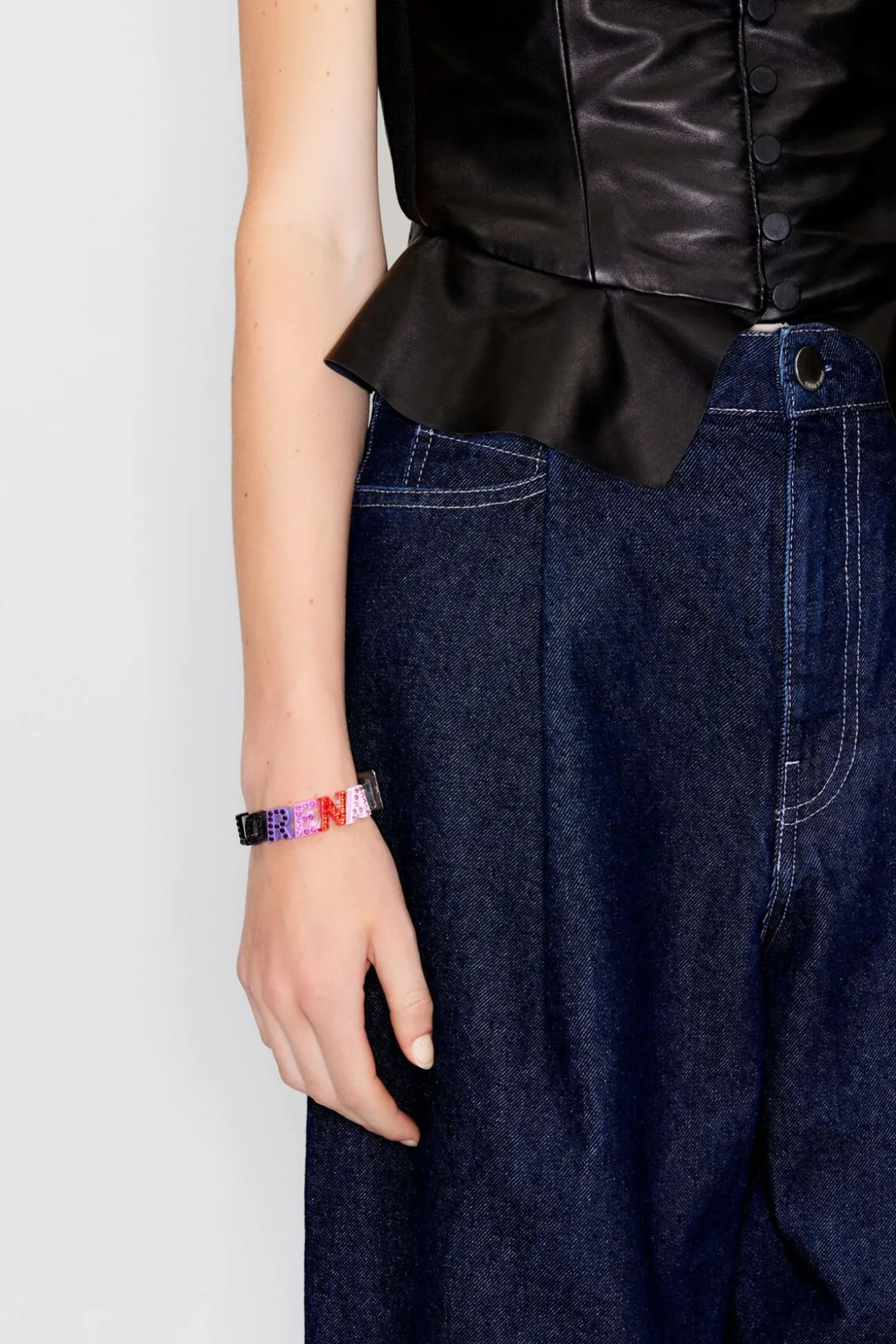 BIMBA Y LOLA Charm Letra A Metal Rosa<Mujer Pulseras