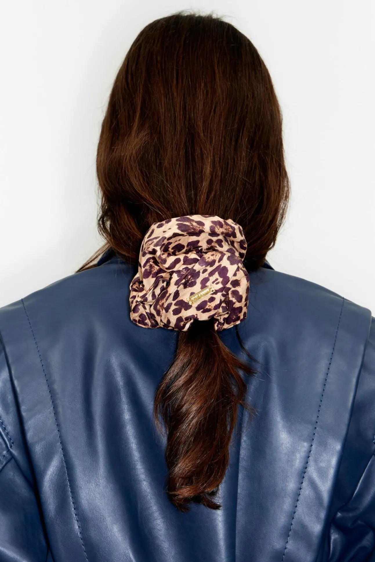 BIMBA Y LOLA Coletero Print Leopard Natural<Mujer Accesorios Pelo