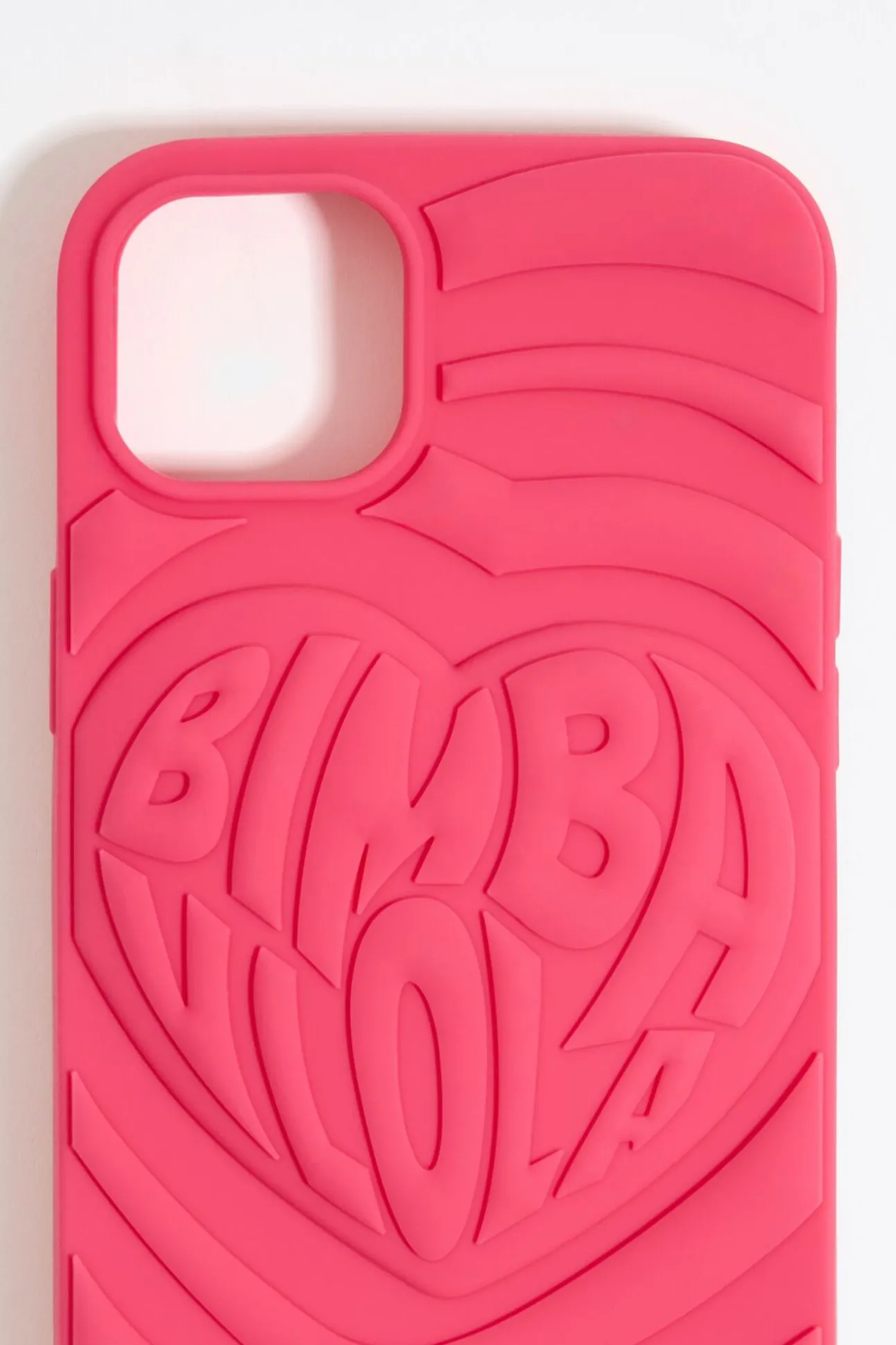 BIMBA Y LOLA Funda Iphone 14 Plus Silicona Fresa<Mujer Carcasas Móvil