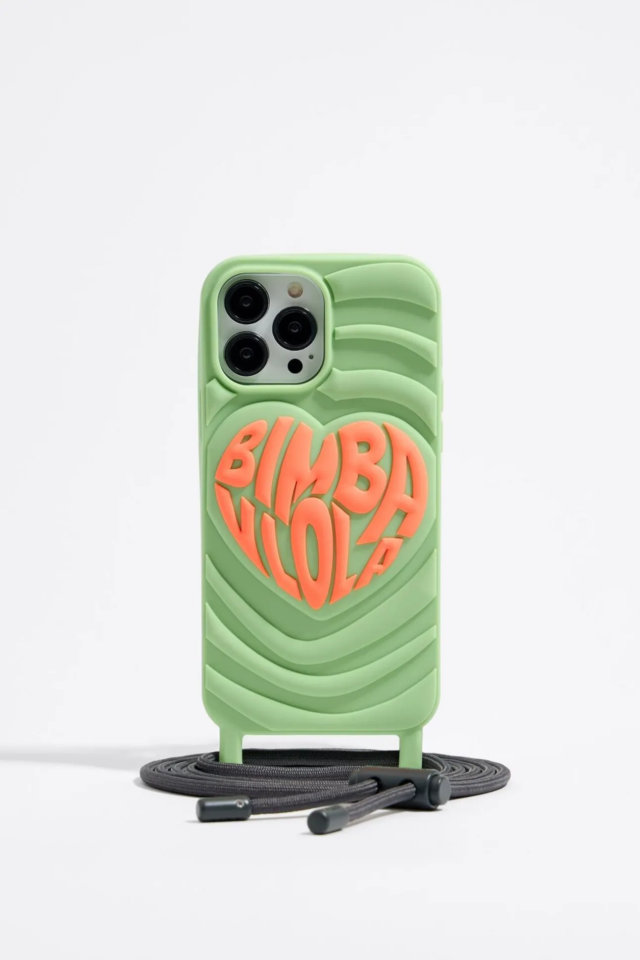 BIMBA Y LOLA Funda Iphone 13 Pro Max Silicona Verde<Mujer Carcasas Móvil