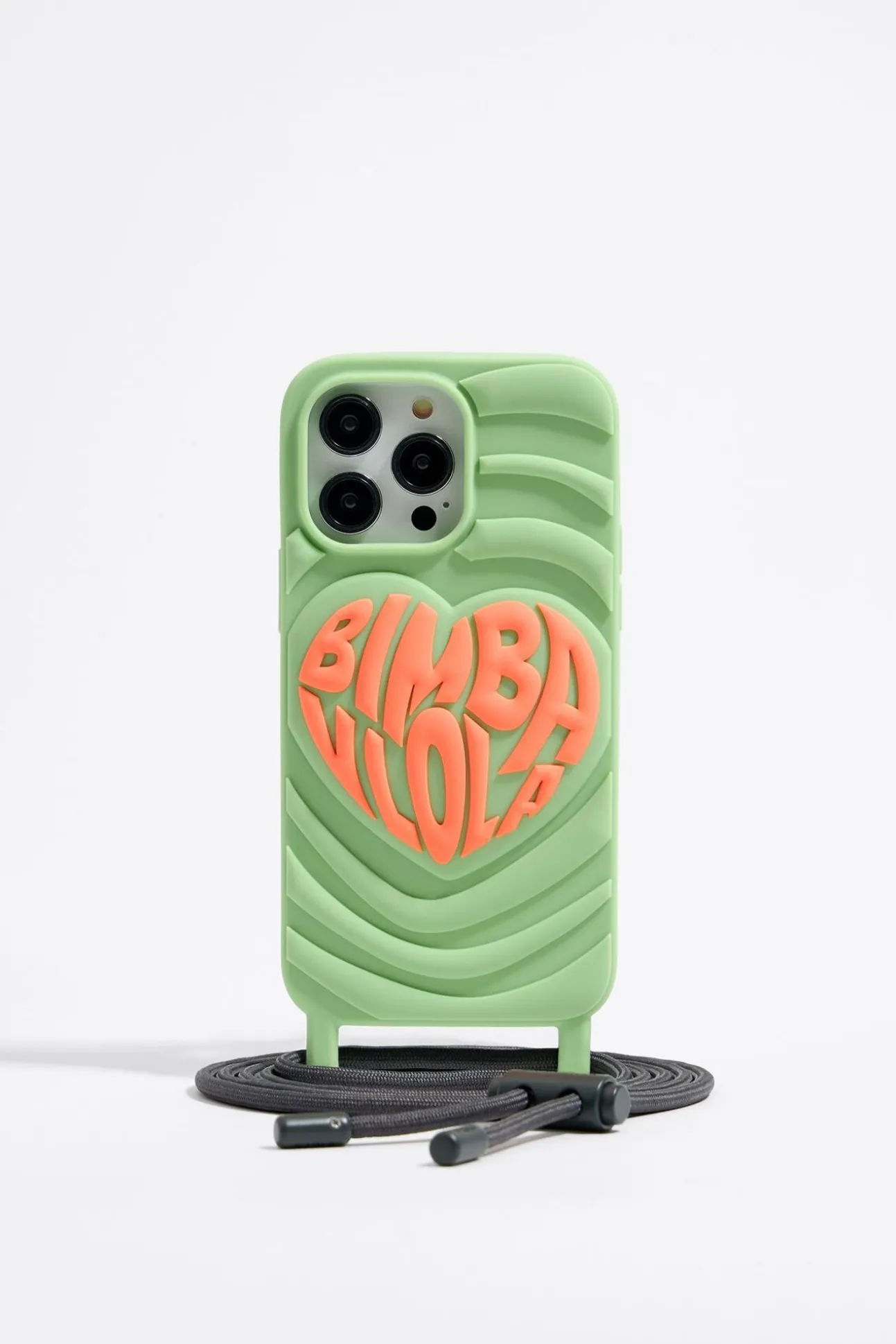 BIMBA Y LOLA Funda Iphone 14 Pro Max Silicona Verde<Mujer Carcasas Móvil