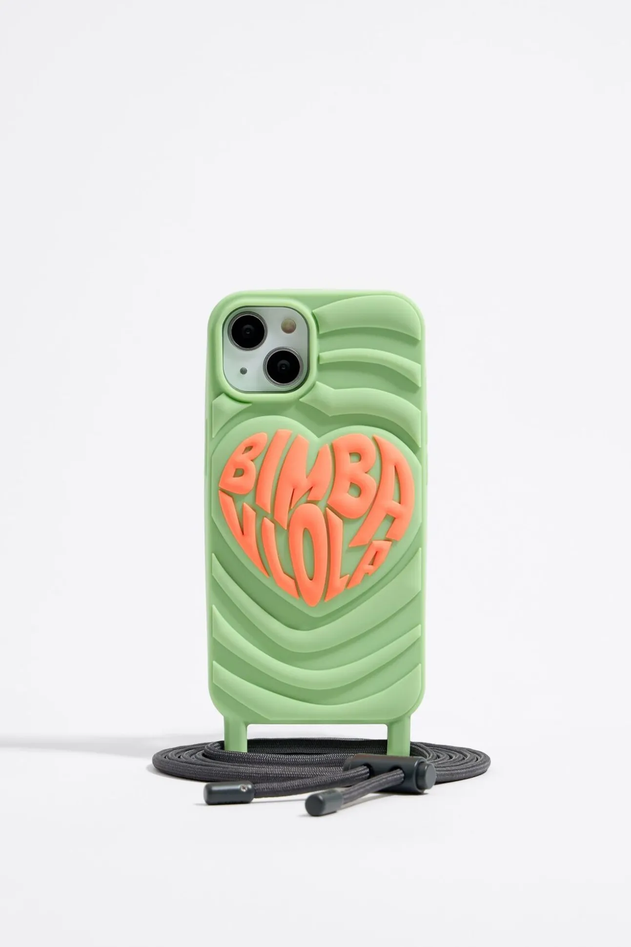 BIMBA Y LOLA Funda Iphone 13 Silicona Verde<Mujer Carcasas Móvil