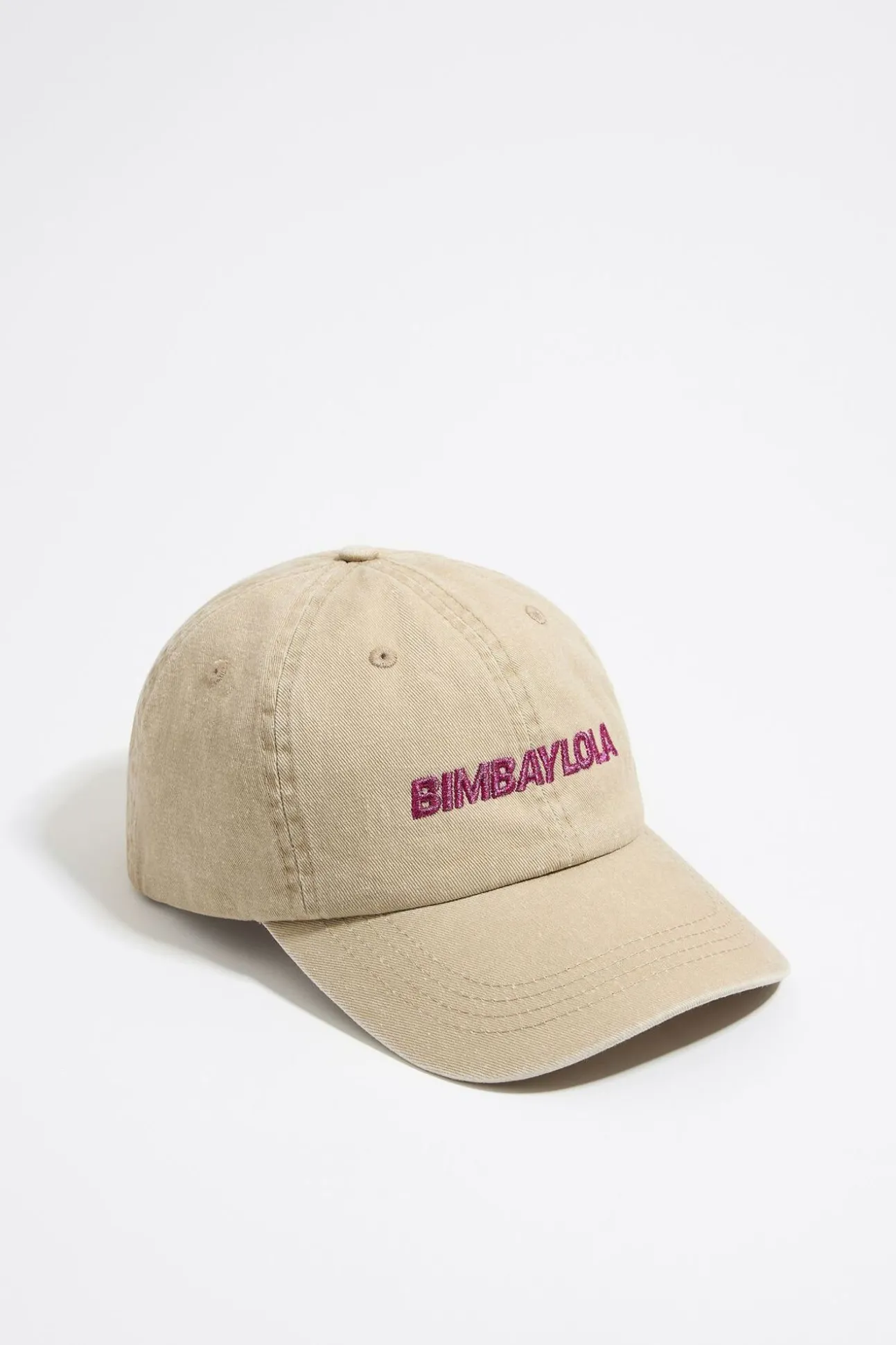 BIMBA Y LOLA Gorra Algodon Arena<Mujer Gorros Y Gorras