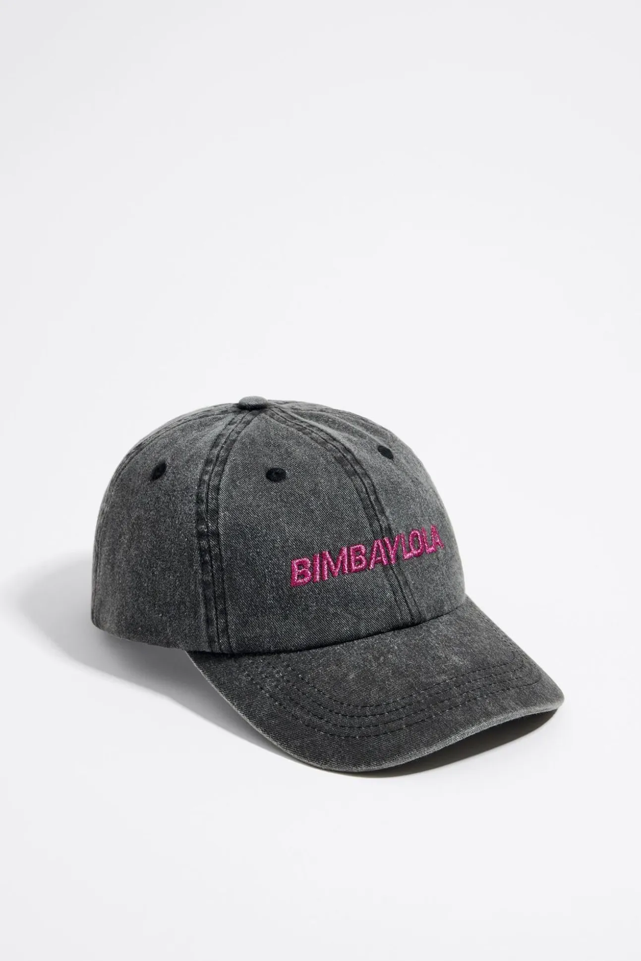 BIMBA Y LOLA Gorra Algodon Negra<Mujer Gorros Y Gorras