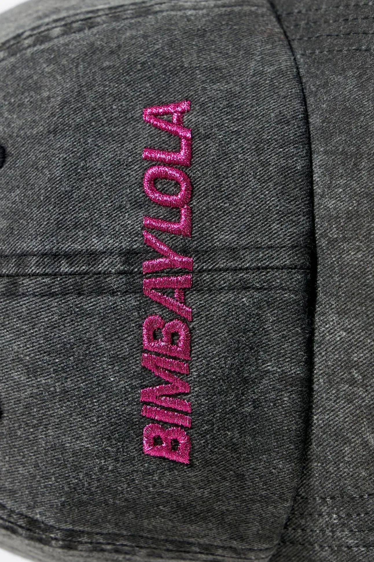 BIMBA Y LOLA Gorra Algodon Negra<Mujer Gorros Y Gorras