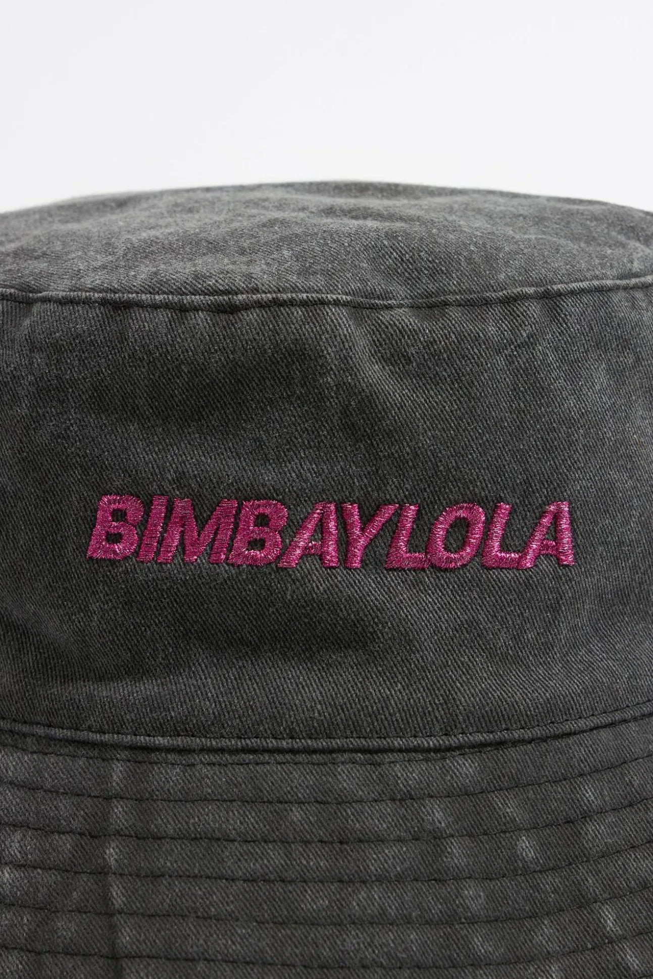 BIMBA Y LOLA Gorro Bucket Algodon Negro<Mujer Gorros Y Gorras