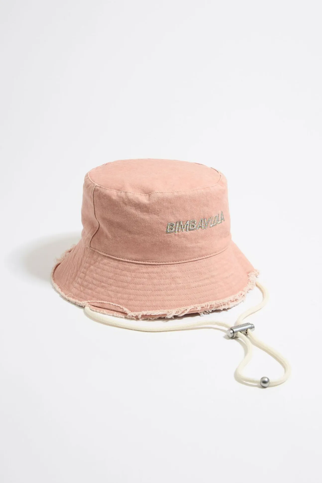 BIMBA Y LOLA Gorro Bucket Algodon Rosa Claro<Mujer Gorros Y Gorras