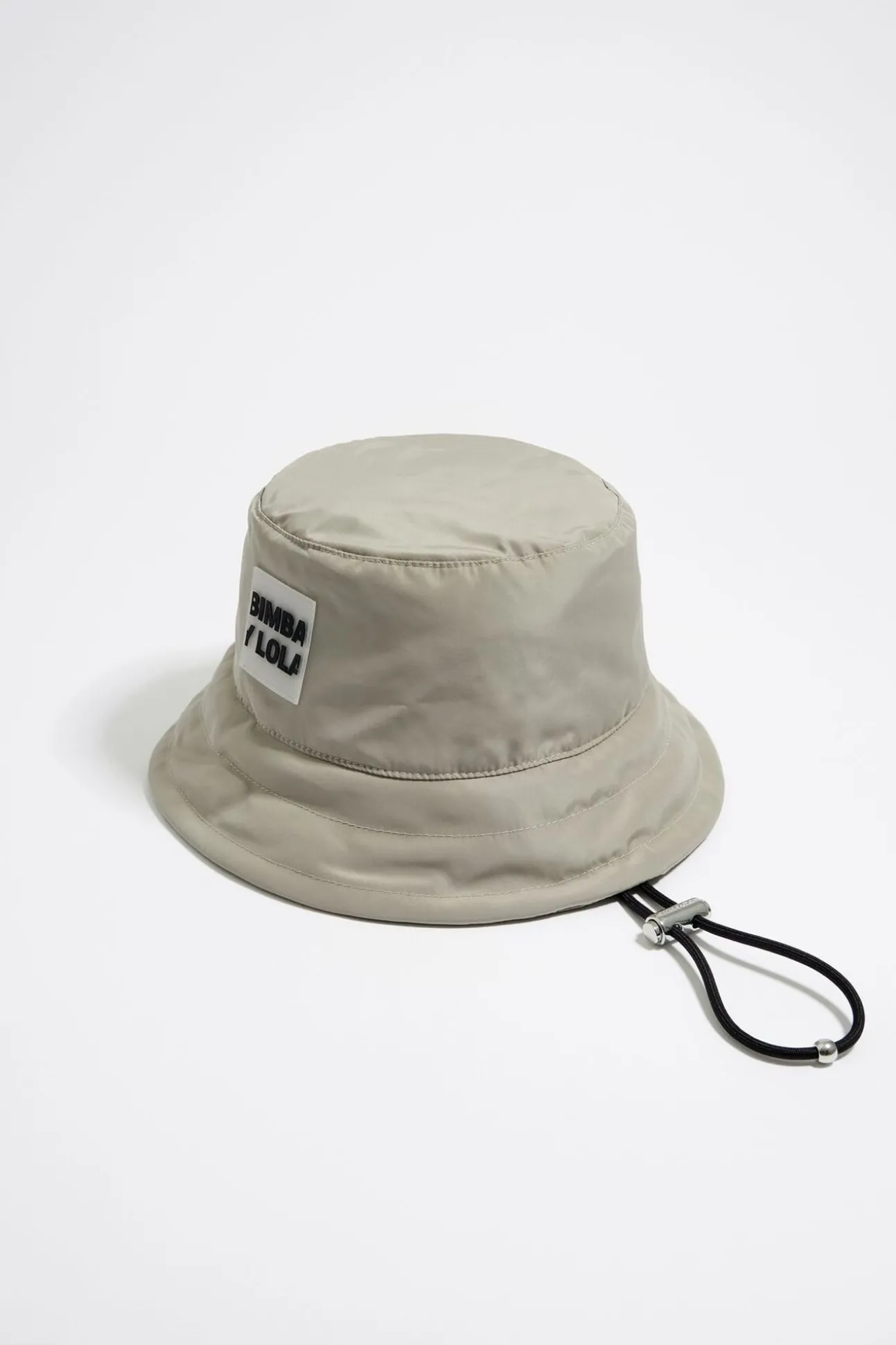 BIMBA Y LOLA Gorro Bucket Tejido Tecnico Arena<Mujer Gorros Y Gorras