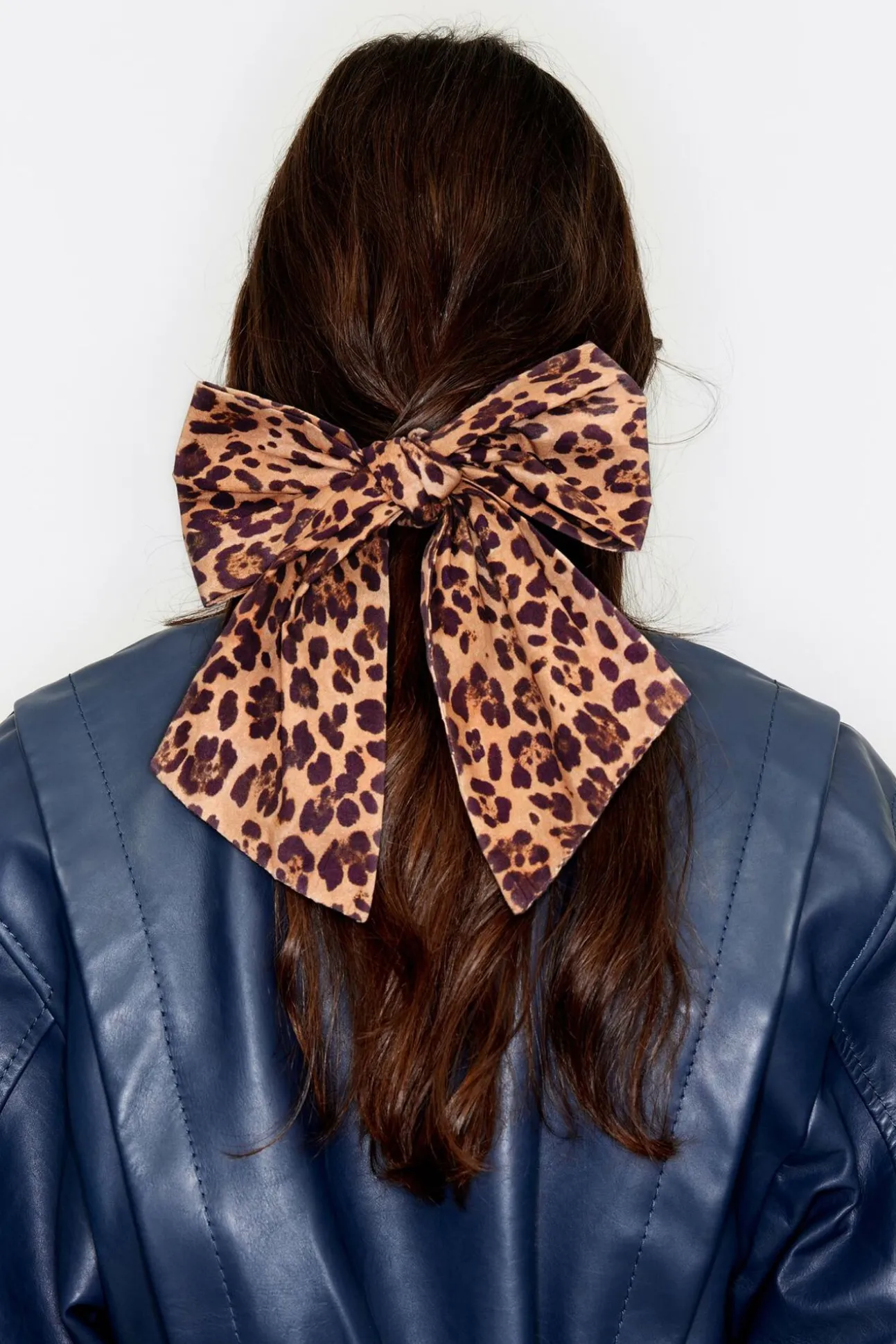 BIMBA Y LOLA Horquilla Lazo Print Leopard Natural<Mujer Accesorios Pelo