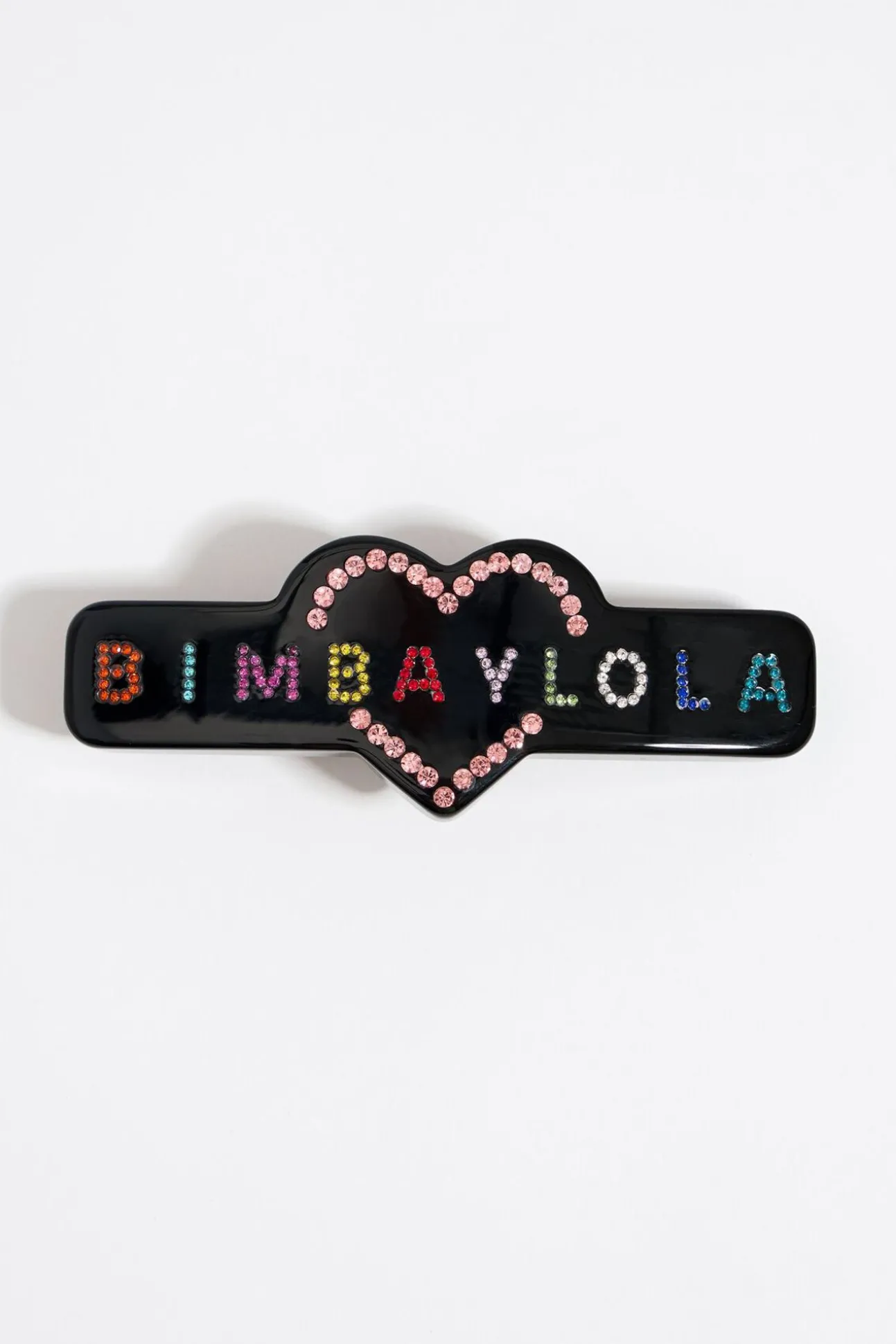 BIMBA Y LOLA Horquilla Resina Logo Negra<Mujer Accesorios Pelo