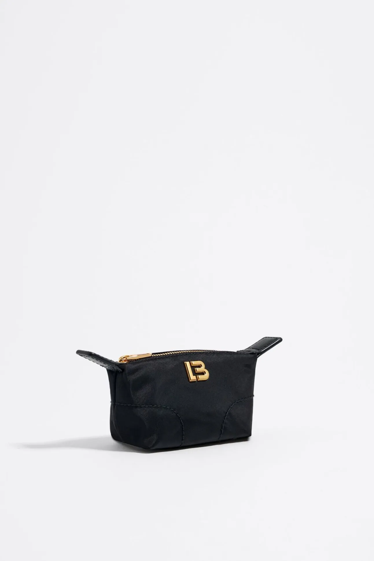 BIMBA Y LOLA Monedero Trapecio Mini Nylon Negro<Mujer Nylon