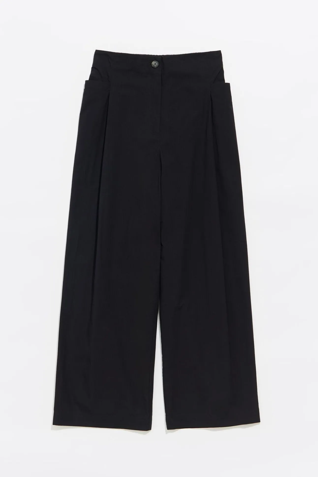 BIMBA Y LOLA Pantalon Campana Algodon Negro<Mujer Pantalones