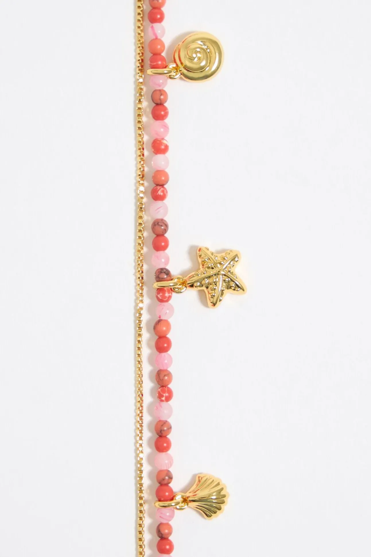 BIMBA Y LOLA Pulsera Doble Estrella De Mar Coral<Mujer Pulseras