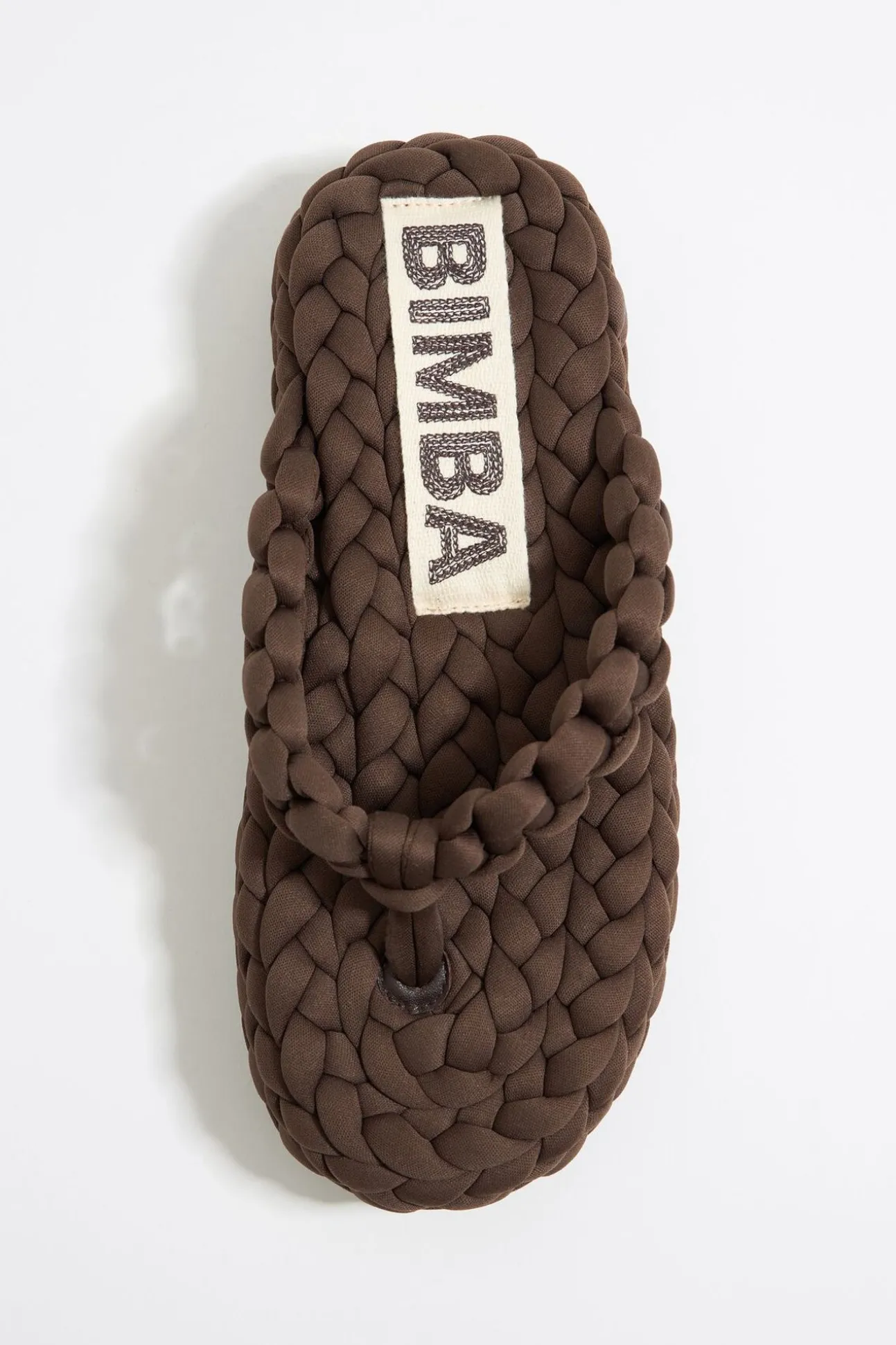 BIMBA Y LOLA Sandalia Plana Trenzado Marron<Mujer Sandalias