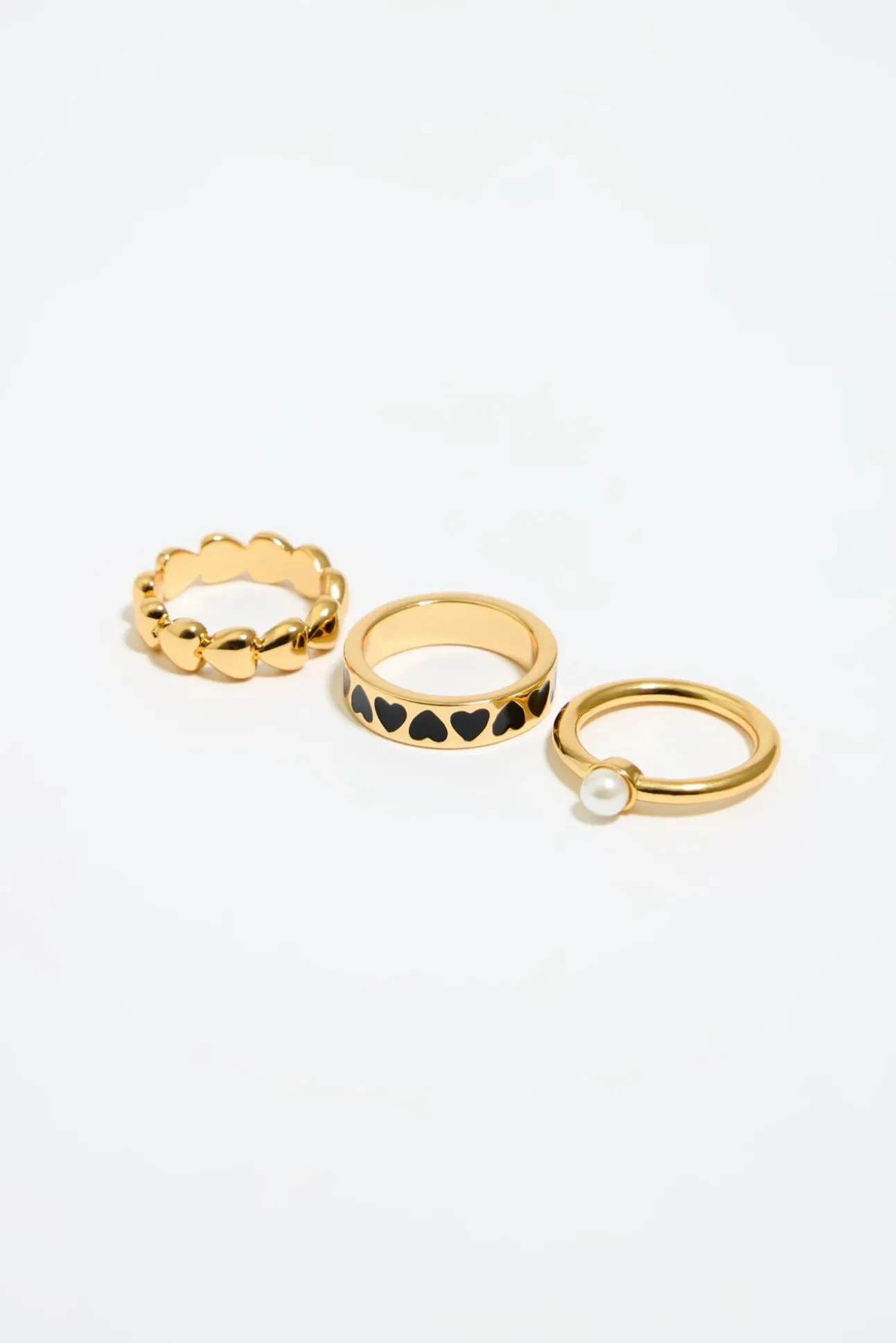 BIMBA Y LOLA Set Anillos Dorados<Mujer Anillos